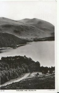 Cumbria Postcard - Thirlmere and Helvellyn - RP - Raphael Tuck & Sons - TZ11012