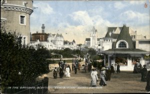 Glasgow Scotland Scottish Exhibition Grounds c1900-20s Vintage Postcard