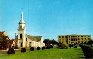 Texas Rio Grande City Catholic Church and Starr County Court House