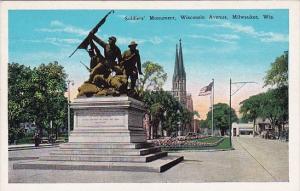 Soldiers Monument Wisconsin Avenue Milwaukee Wisconsin