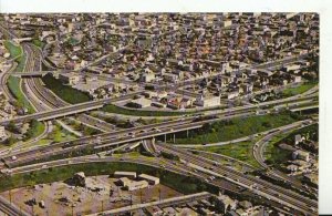 America Postcard - Aerial View of The Interchange - Los Angeles - Ref  ZZ6147