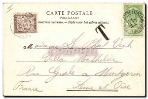 Old Postcard attractive Circus Camp Beverloo