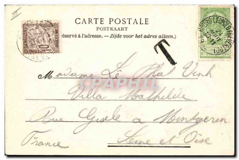 Old Postcard attractive Circus Camp Beverloo