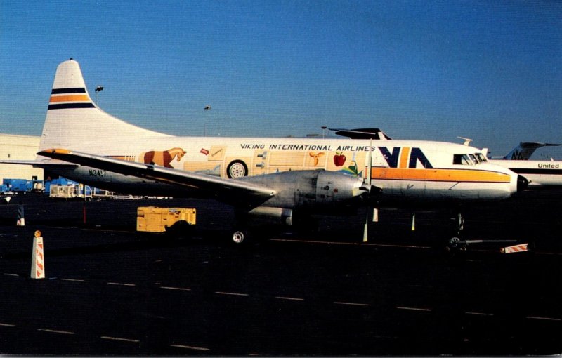 Viking International Airlines Convair CV-640 At Raleigh-Durham International ...