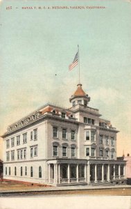 Naval Y.M.C.A. Building, Vallejo, CA Solano County c1910s Vintage Postcard