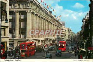 Modern Postcard Oxford Street London