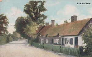 Old Wilford Nottingham Village Thatched Cottage Bungalow Antique Postcard