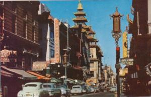 California San Francisco Chinatown Main Street Grant Avenue