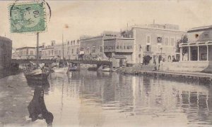Tunisia La Goulette Quai de la Douane 1909
