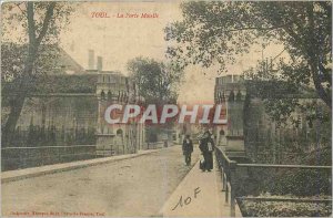 Old Postcard Toul La Porte Moselle
