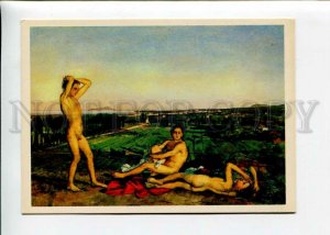 3142978 NUDE Boys on beach by IVANOV old Russian PC 