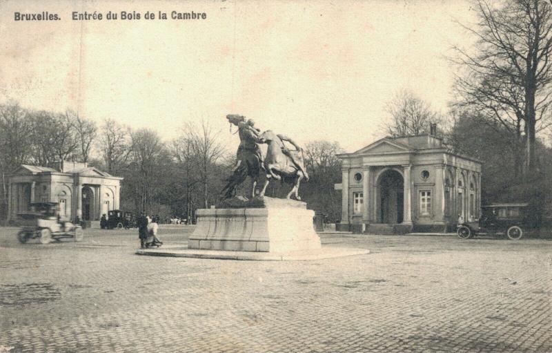 Belgium Bruxelles Entrée du Bois de la Cambre 02.32