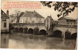 CPA BAR-sur-AUBE - Le pont aube (197150)