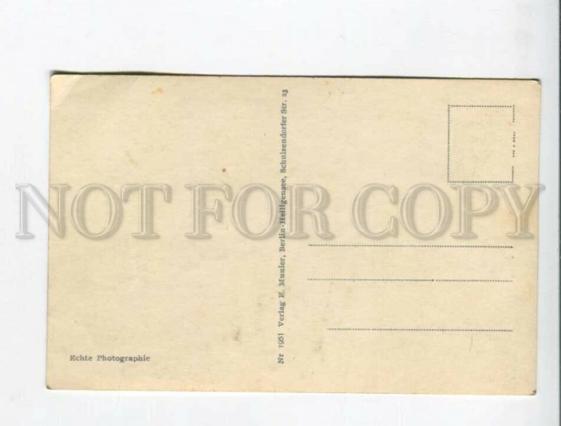 3173697 GERMANY ORANIENBURG Post Vintage photo postcard