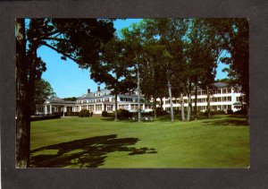 NJ Seaview Country Club House Absecon New Jersey Postcard