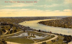 River View from Eden Park Cincinnati, Ohio OH