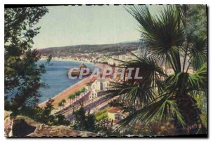 Postcard Old La Douce France French Riviera Nice Alpes Maritimes General view...