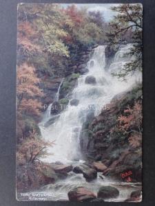 Ireland Co. Kerry KILLARNEY - TORC WATERFALL Art by E. Longstaffe c1909
