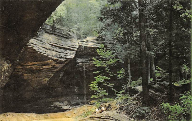 Ash Cave 3 miles southeast of South Bloomingville - South Bloomingville, Ohio OH