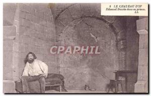 Old Postcard The Chateau D & # 39If Edmond Dantes In His Prison Marseille