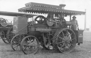 Equipment in a Field Real Photo Kodak Paper Farming Equipment Unused 