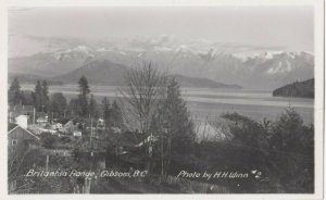 RP, GIBSONS, British Columbia, Canada, 1930s; Waterfront #3