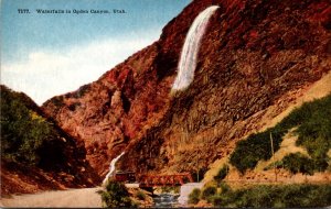 Utah Waterfalls In Ogden Canyon