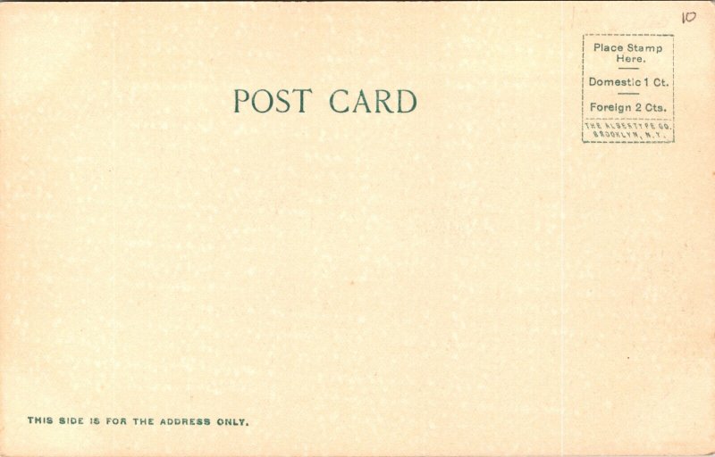 Postcard Washington Street in Phoenix, Arizona