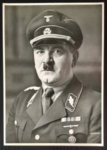 THIRD 3rd REICH RARE LARGE FORMAT COLLECTOR PHOTO CARD - ADOLF HITLER SERIES