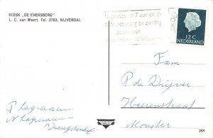 Netherlands Nijverdal Autoweg Road vintage postcard