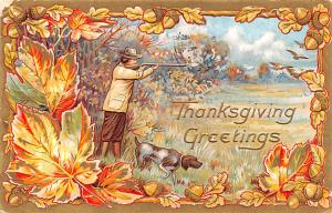 Thanksgiving Postcard Old Vintage Antique Post Card