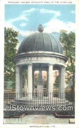 President Andrew Jackson's Tomb - Nashville, Tennessee