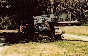 Newton Iowa Chi Rho Camp Christian Conference Ctr vintage pc Z23021