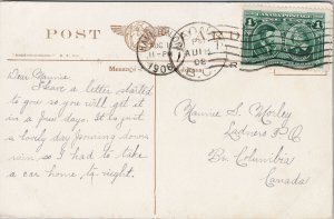 Hamilton Ontario Cemetery c1908 Postcard F82