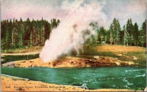 Yellowstone National Park Riverside Geyser