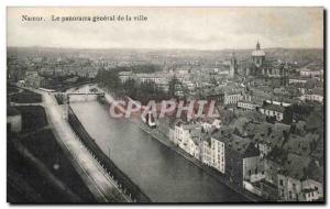 Belgium - Belgien - Belgium - Namur - Wallonia - Panorama City Generale - Old...