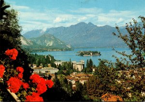 Italy Stresa Lago Maggiore Panoramic View