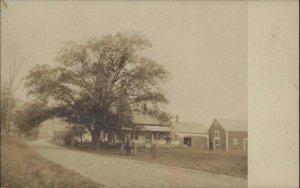 Waterbury Vermont VT Dale Photography Farmhouse Horse Cart RPPC c1910 PC