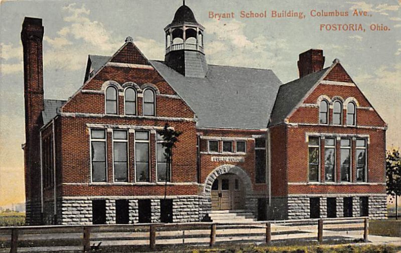 Bryant School Building Fostoria, Ohio OH