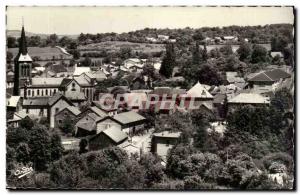 Manzat Old Postcard General view