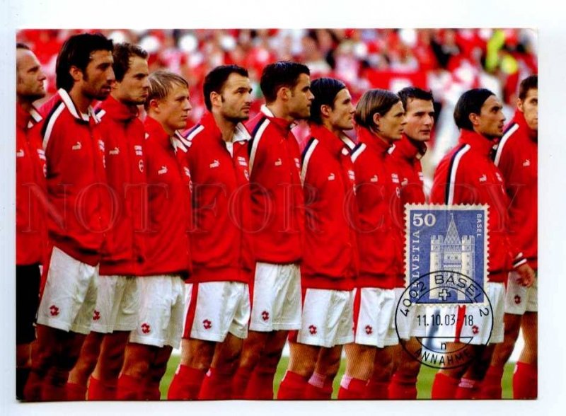 420087 SWITZERLAND 2003 Soccer Football games FIFA World Cup maximum