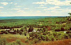 PA - Stroudsburg. Twin Pines Camp, Panoramic View