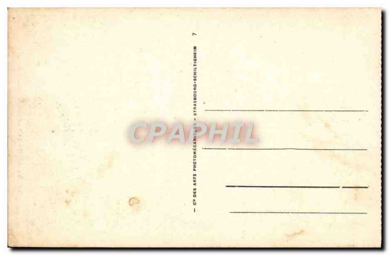 Old Postcard Quimper New Church Ste Therese