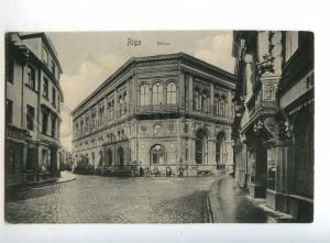 241280 LATVIA RIGA Stock exchange Vintage RPPC Mogilev