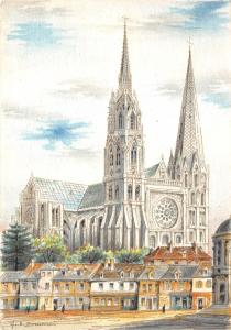 B51363 Chartres La Cathedrale   france