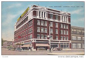 Hotel Northern, CHIPPEWA FALLS, Wisconsin, 1930-1940s