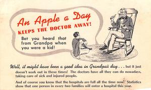 Apple a Day Advertising Unused 