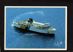 ON MS Chi Cheemaun Ferry Boat Tobermory Baymouth Ontario Canada Carte Postale