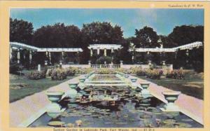 Indiana Fort Wayne Sunken Garden In Lakeside Park Dexter Press