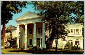 Oglebay Park Wheeling West Virginia 1960s Postcard Mansion House Museum